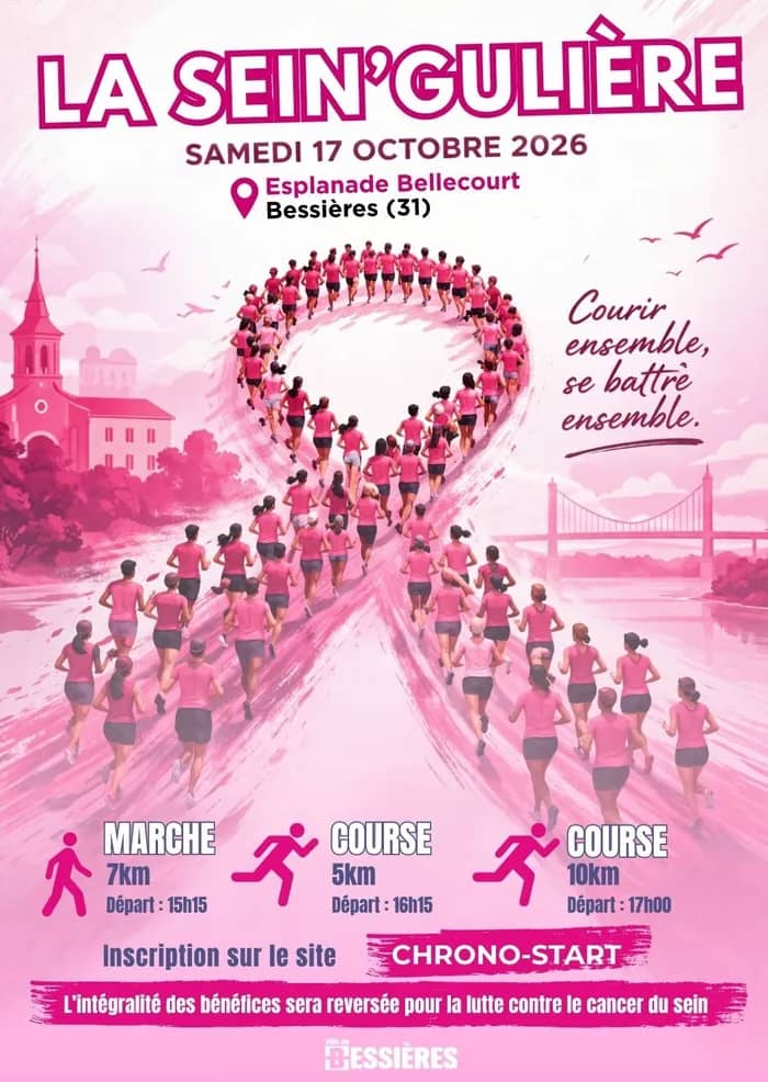 Illustration de l'événement : Course Solidaire La Sein'gulière
