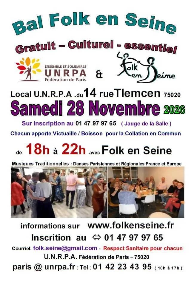 Illustration de l'événement : Bal Folk en Seine