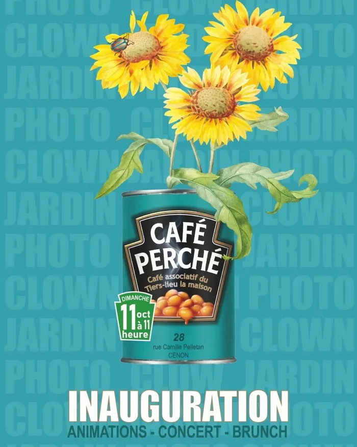 Illustration de l'événement : Inauguration du Café associatif Le Café perché