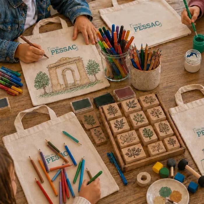 Illustration de l'événement : Atelier : mon sac, mon Pessac