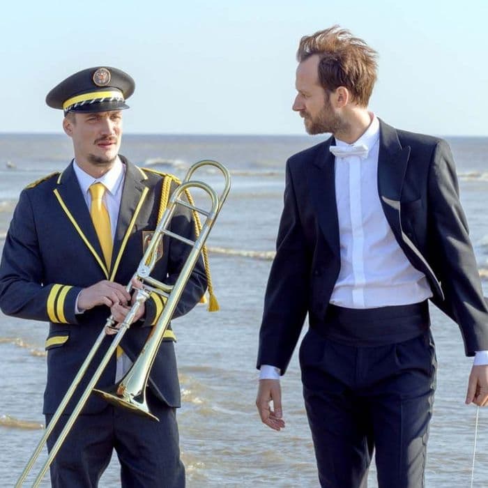 Illustration de l'événement : Cinéma de plein air - En fanfare