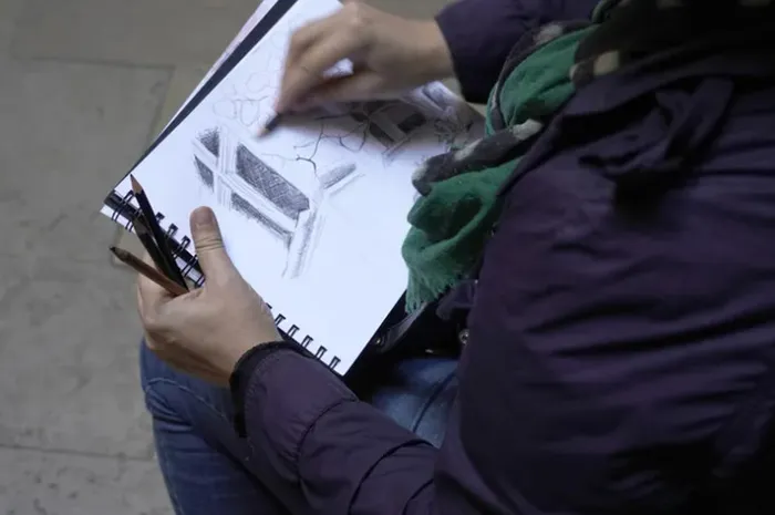 Illustration de l'événement : Animation dessin sur le thème du Patrimoine en péril : raviver, résister, réimaginer