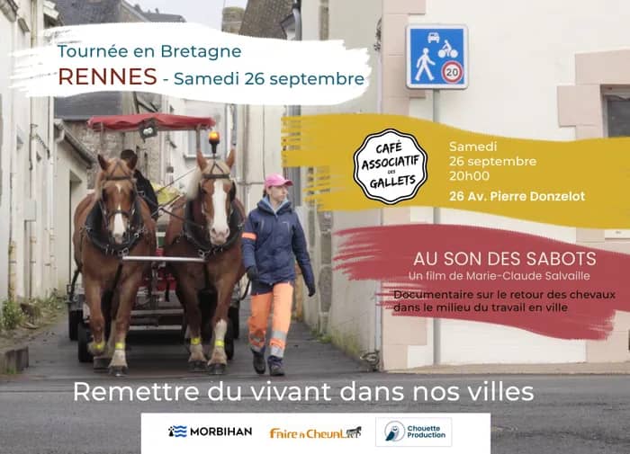 Illustration de l'événement : Projection documentaire "Au son des sabots"