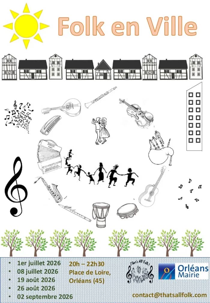 Illustration de l'événement : Folk en Ville - 2026