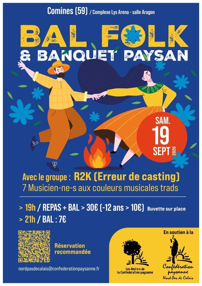 Illustration de l'événement : Bal folk & banquet paysan