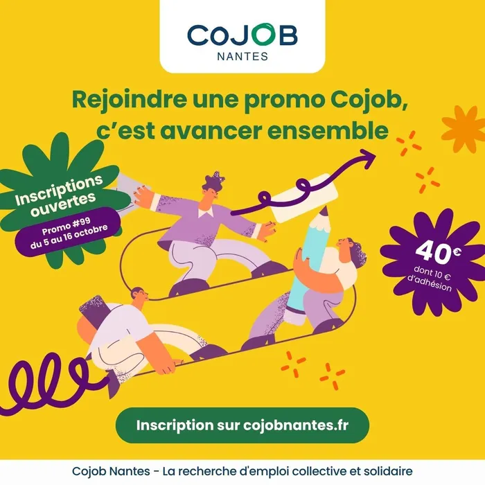 Illustration de l'événement : Promo de recherche d'emploi collective et solidaire