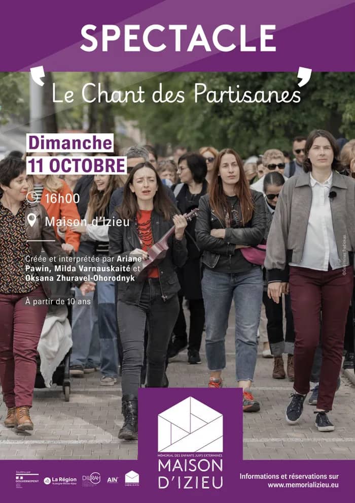 Illustration de l'événement : Spectacle en déambulation • Le Chant des partisanes