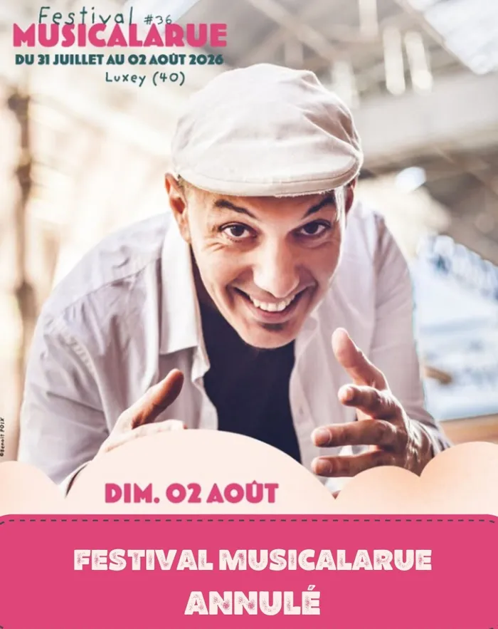 Illustration de l'événement : ANNULÉ // 02 août 2026 - HK en concert à Luxey (40)