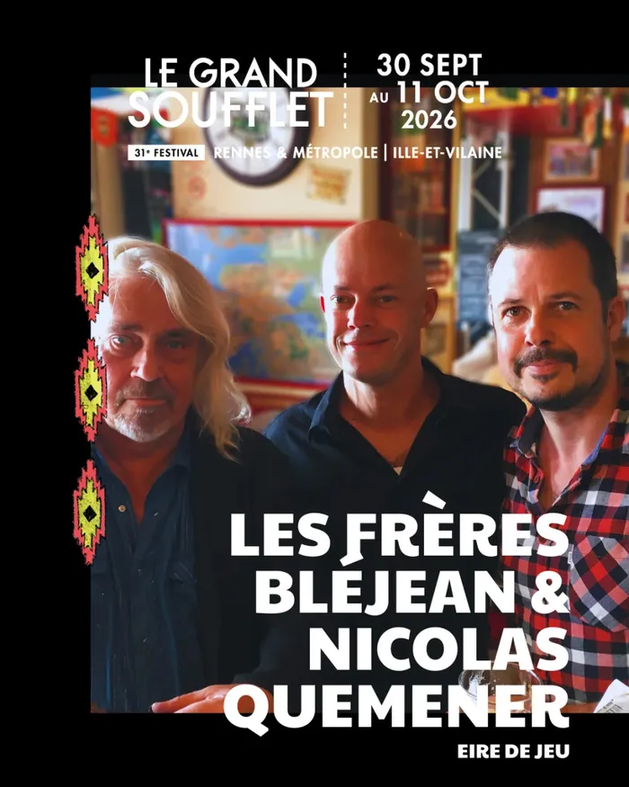 Illustration de l'événement : Concert Les Frères Bléjean & Nicolas Quemener