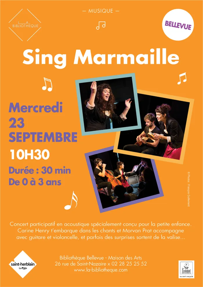 Illustration de l'événement : Sing Marmaille