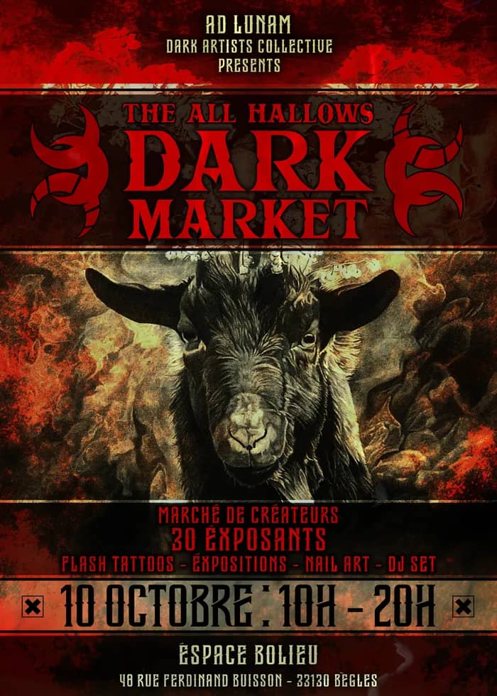 Illustration de l'événement : The All Hallows Dark Market