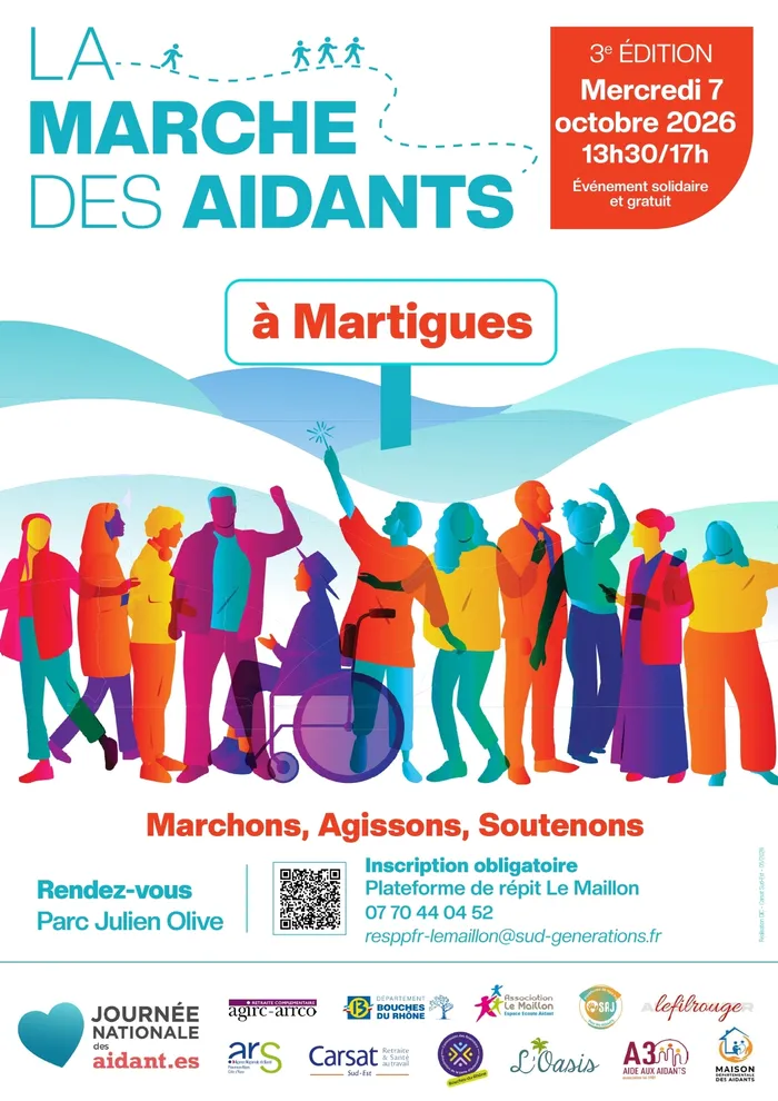 Illustration de l'événement : Journée Nationale des Aidant(e)s : En parler en marchant !