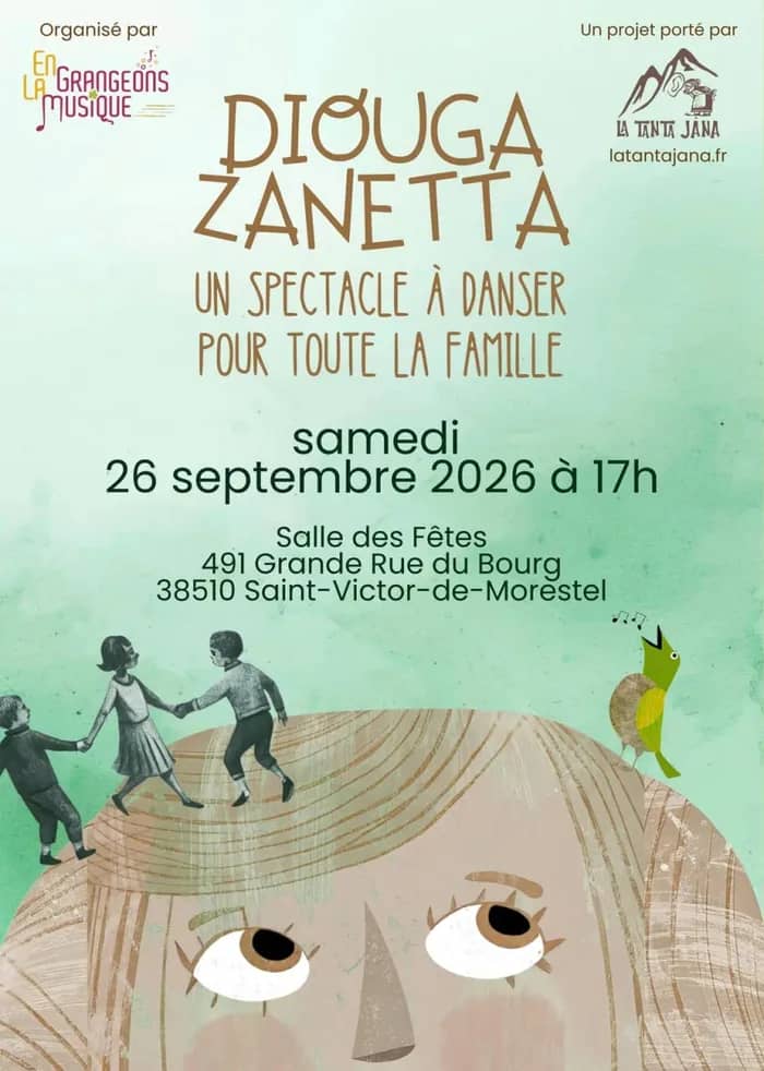 Illustration de l'événement : Diouga Zanetta : un spectacle à danser