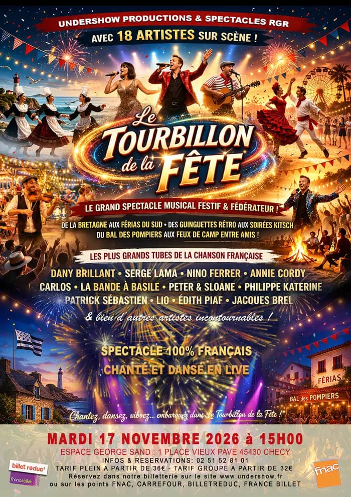 Illustration de l'événement : Le Tourbillon de la Fête