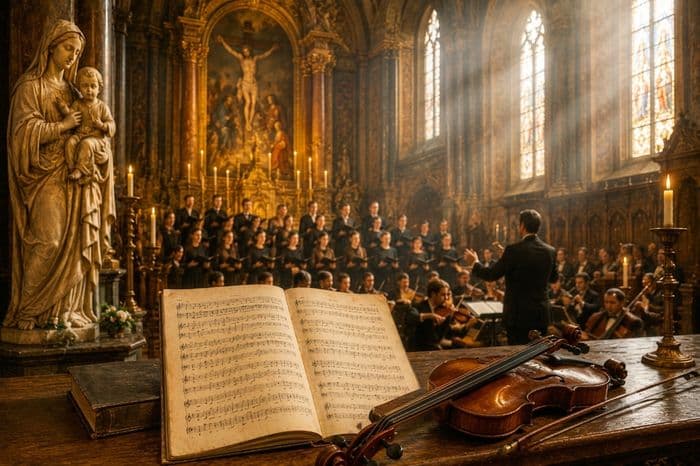 Illustration de l'événement : Splendeurs de la musique sacrée en Europe Occidentale - de Bach à Schubert