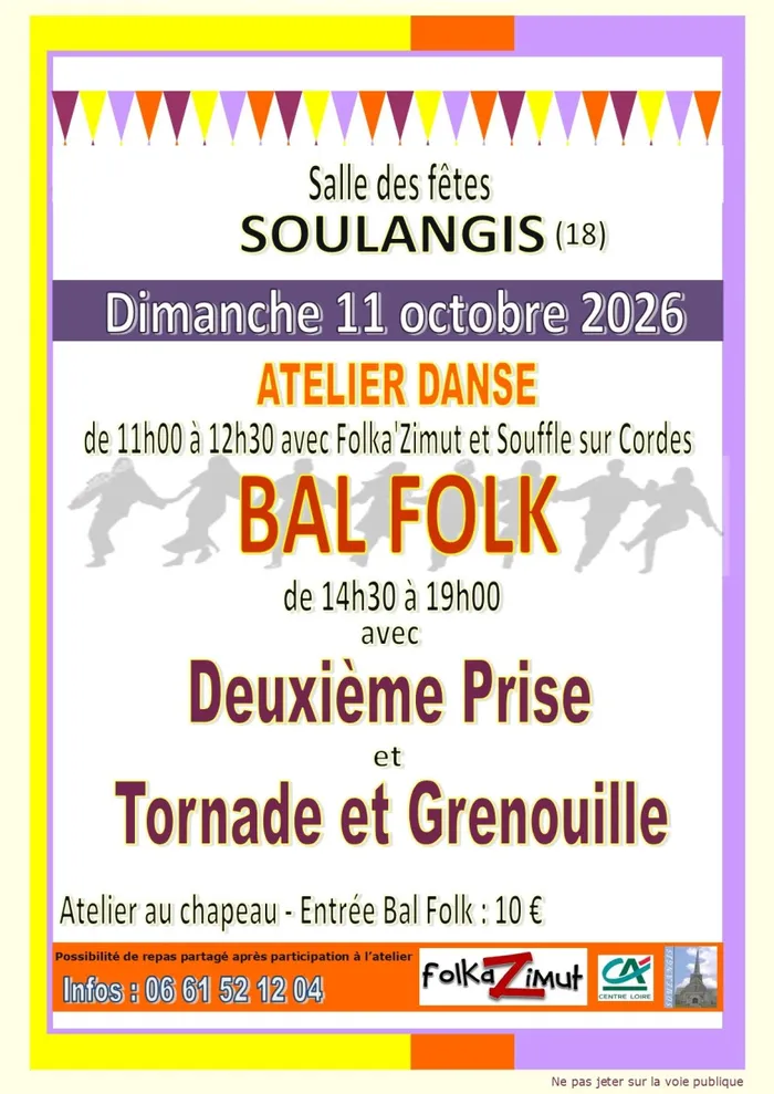 Illustration de l'événement : BAL FOLK avec atelier le matin