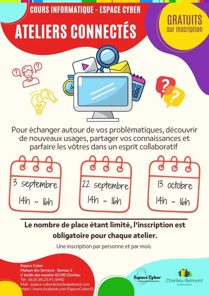 Illustration de l'événement : Ateliers connectés