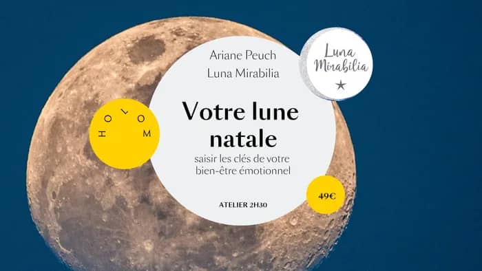 Illustration de l'événement : Atelier astrologie : la position lunaire natale