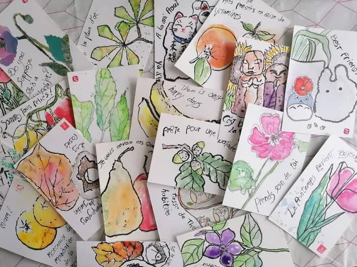 Illustration de l'événement : BOULOGNE-BILLANCOURT : 🥕🎨 Créez votre carte aux couleurs des légumes de saison !
