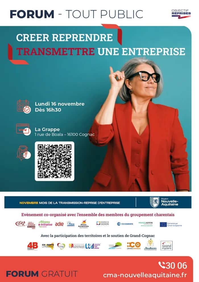 Illustration de l'événement : Les rencontres de la Création Reprise Transmission d'entreprise
