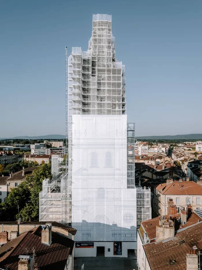 Illustration de l'événement : Co-cathédrale Notre-Dame: Découverte du chantier de restauration