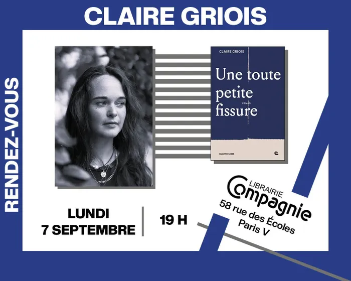 Illustration de l'événement : Claire Griois présente « Une toute petite fissure »