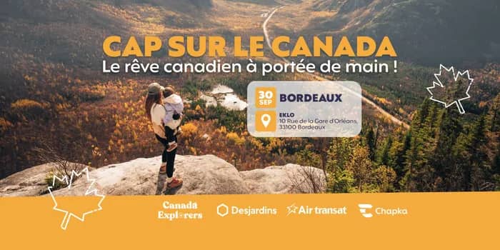 Illustration de l'événement : Afterwork « Cap sur le Canada » (PVT, études, jobs)