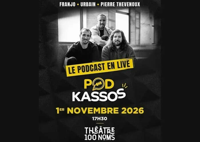 Illustration de l'événement : Pod Kassos - Le podcast en live