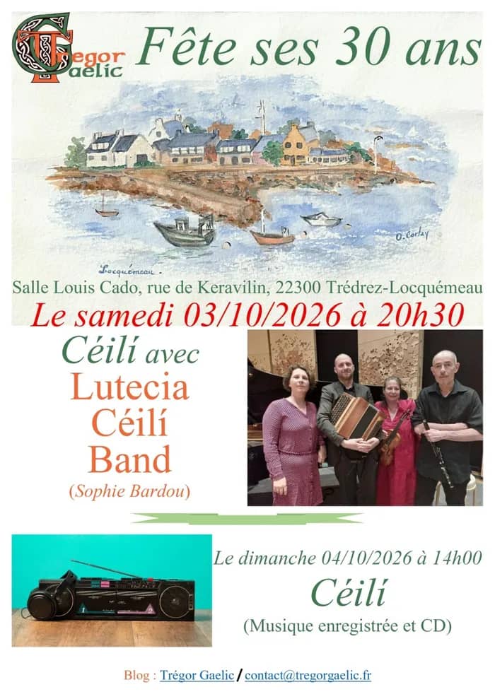 Illustration de l'événement : Ceili avec Lutecia Ceili Band