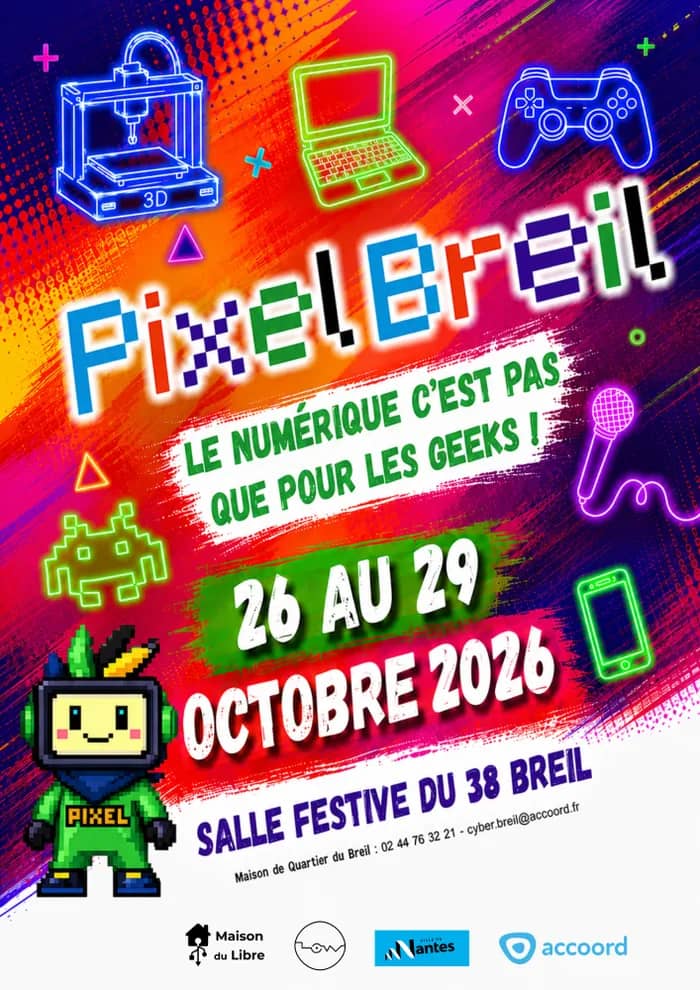 Illustration de l'événement : PIXEL BREIL 2026
