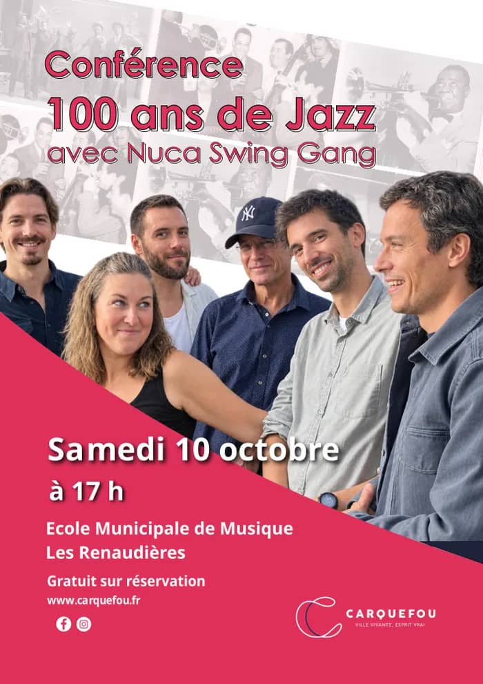 Illustration de l'événement : Concert-conférence 100 ans de jazz