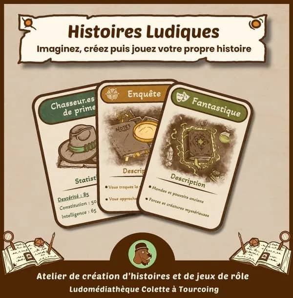 Illustration de l'événement : Histoires ludiques