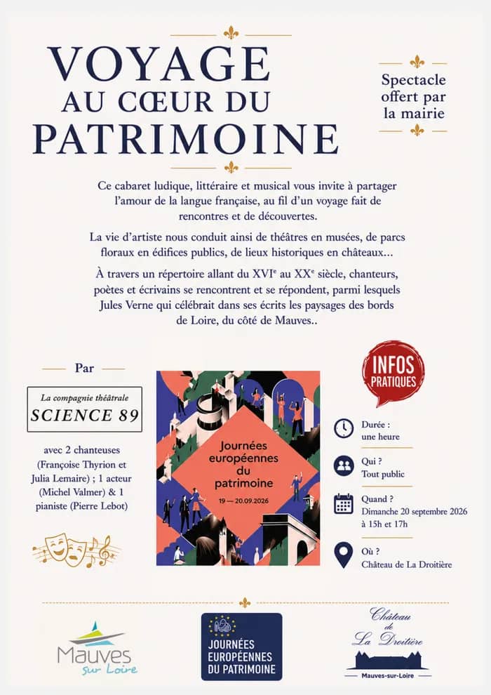 Illustration de l'événement : Voyage au cœur du patrimoine