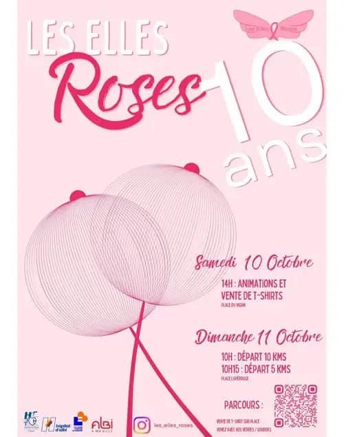 Illustration de l'événement : Octobre rose : marche organisée par "Les Elles Roses"