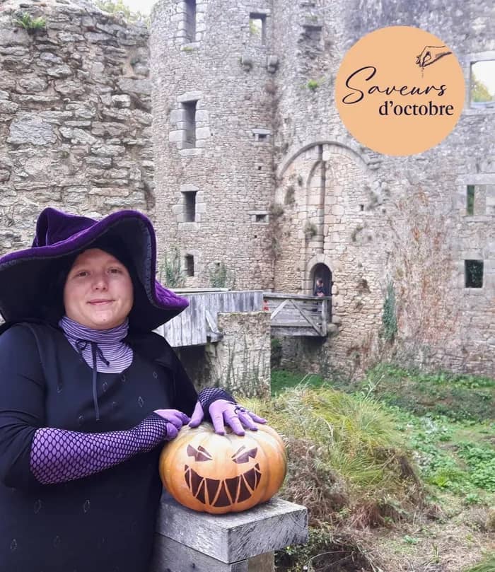 Illustration de l'événement : Journée Halloween au château - Saveurs d'octobre