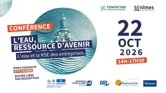 Illustration de l'événement : Conférence Eau ressource d'avenir