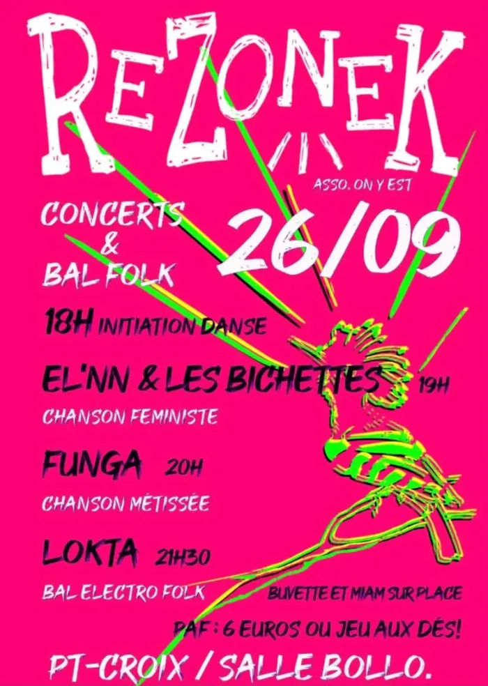 Illustration de l'événement : Rezonec : concert et bal folk