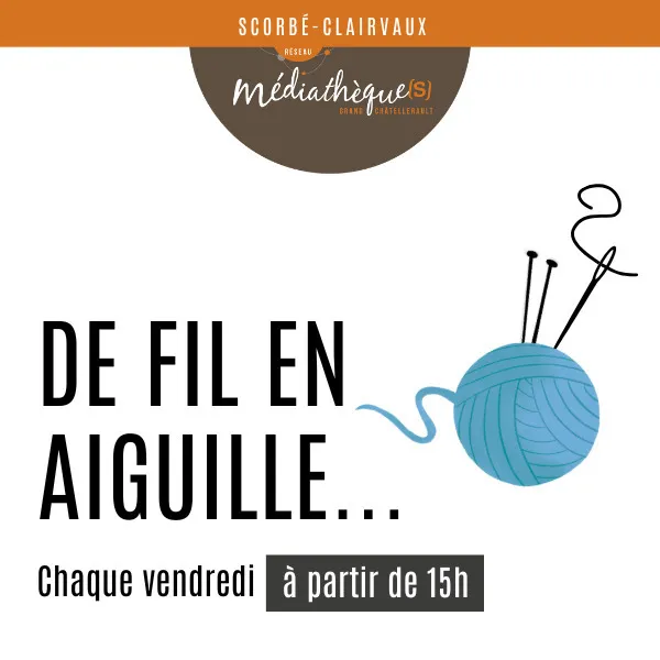 Illustration de l'événement : De fil en aiguille