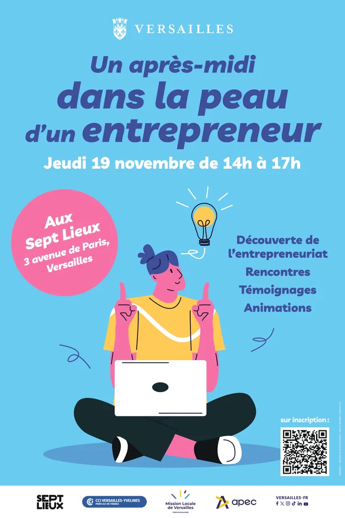 Illustration de l'événement : Un après midi dans la peau d'un entrepreneur