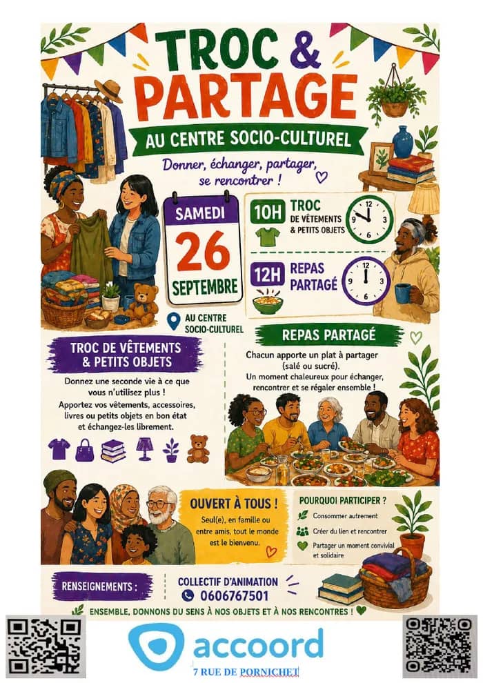 Illustration de l'événement : Troc & partage