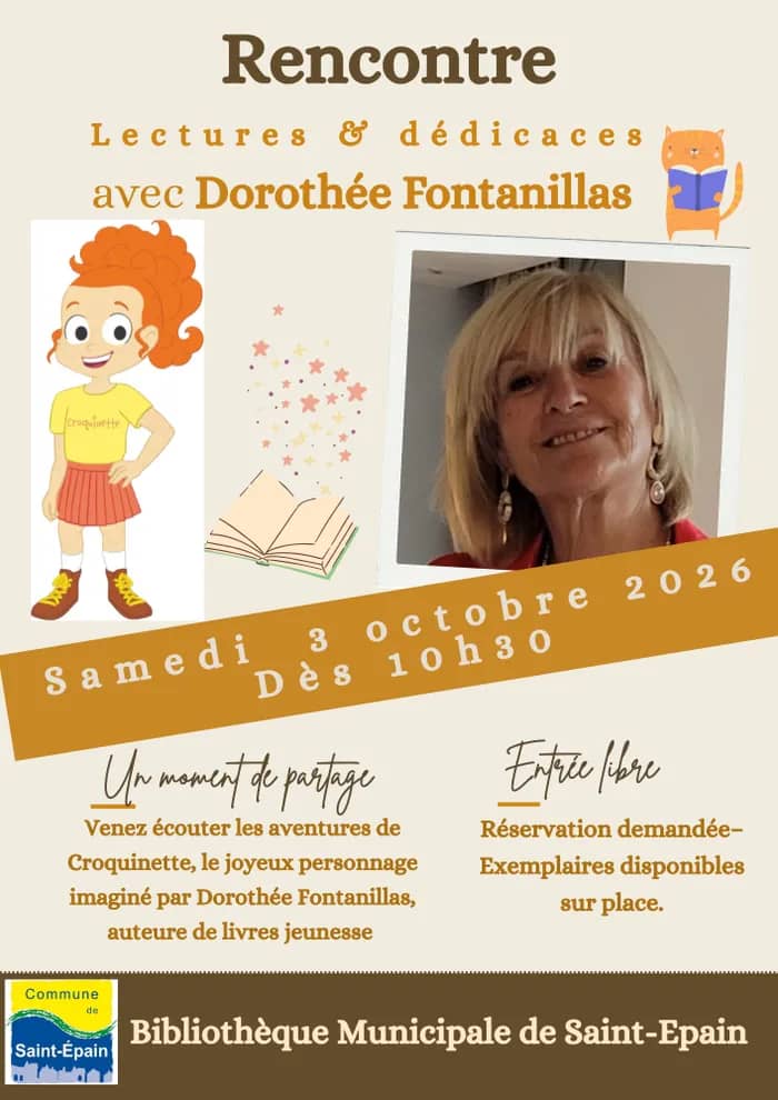 Illustration de l'événement : Rencontre, lectures et dédicaces