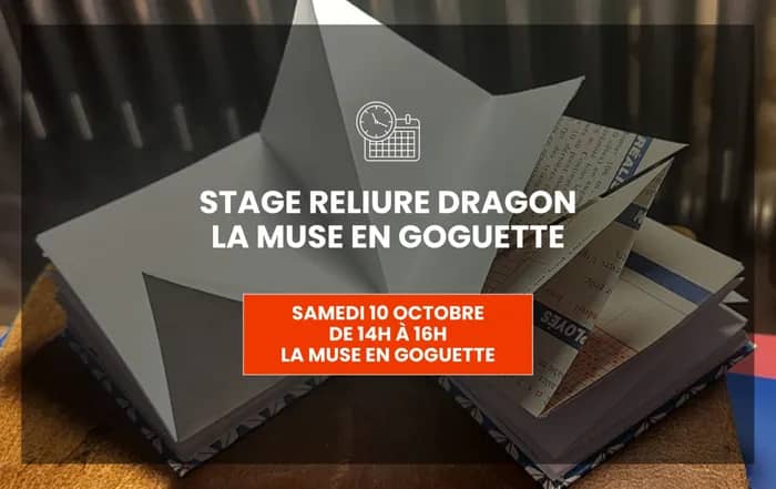 Illustration de l'événement : Stage reliure dragon