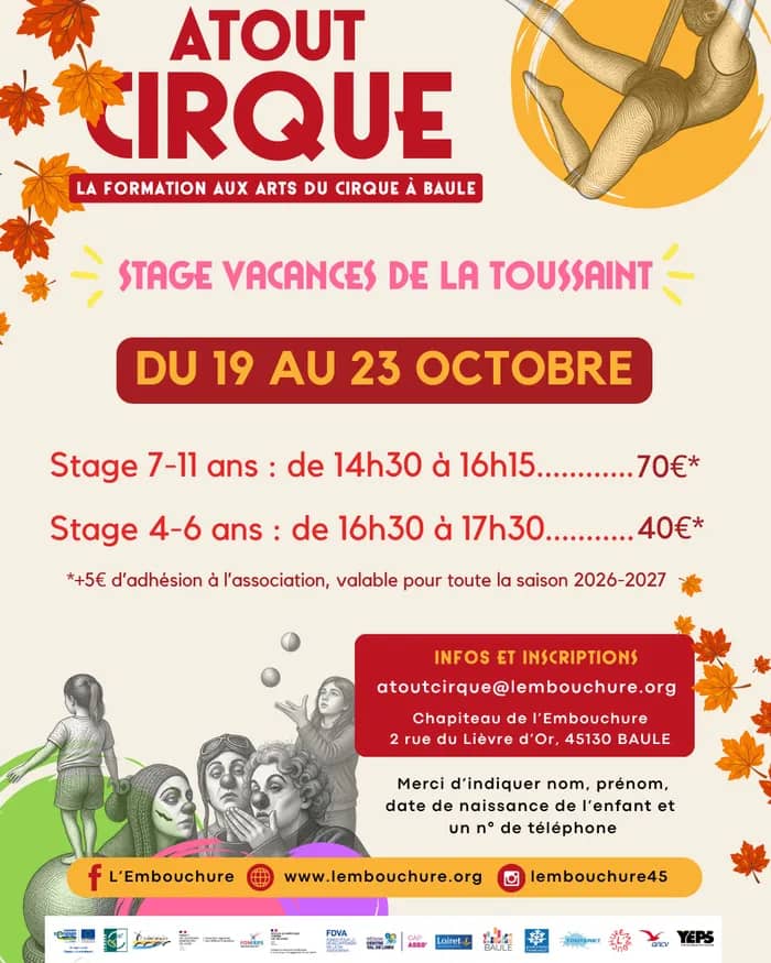 Illustration de l'événement : Stage Atout Cirque