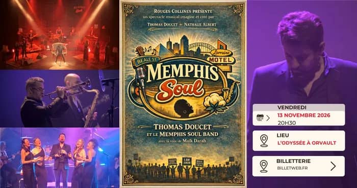 Illustration de l'événement : MEMPHIS SOUL, Thomas Doucet