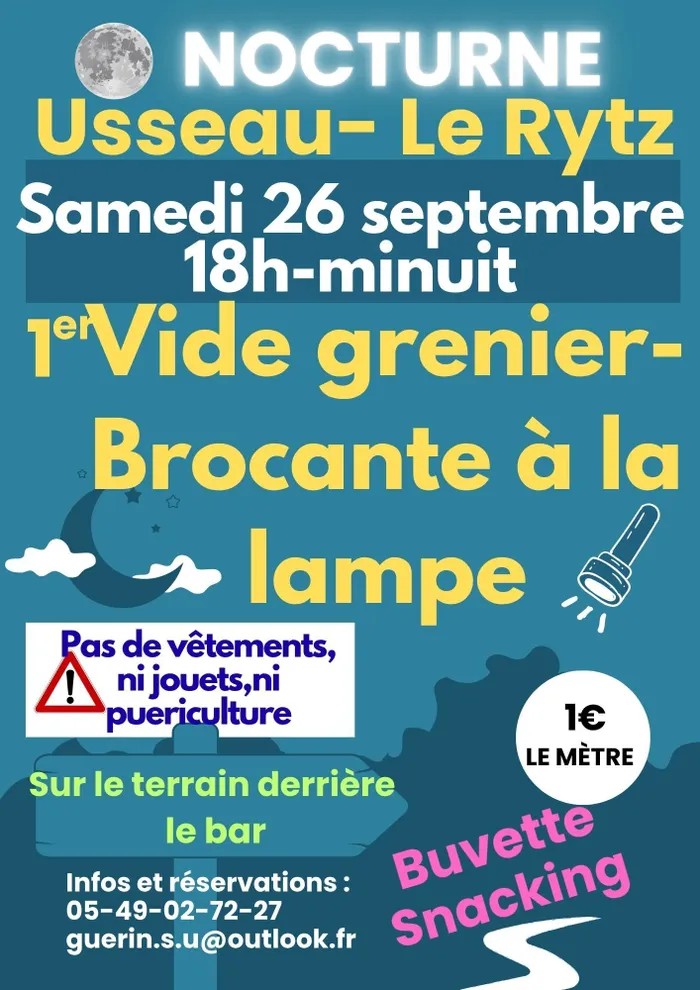 Illustration de l'événement : Vide grenier brocante à la lampe