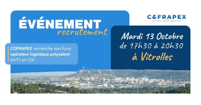 Illustration de l'événement : Cocktail Recrutement à Vitrolles : Décrochez un emploi !