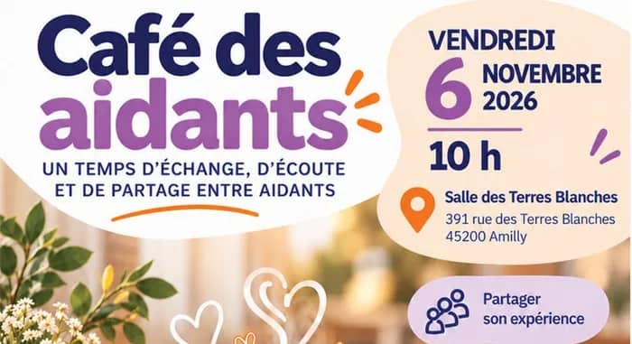 Illustration de l'événement : Café des aidants - Un temps d'échange, d'écoute et de partage entre aidants