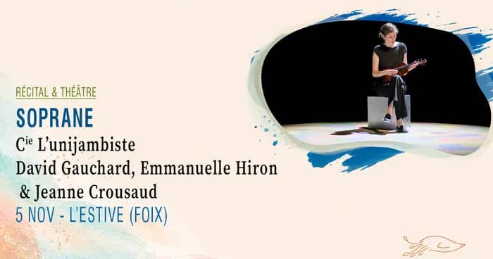 Illustration de l'événement : Soprane · Cie L’unijambiste - David Gauchard, Emmanuelle Hiron & Jeanne Crousaud