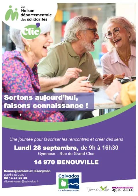Illustration de l'événement : Sortons aujourd'hui, faisons connaissance!