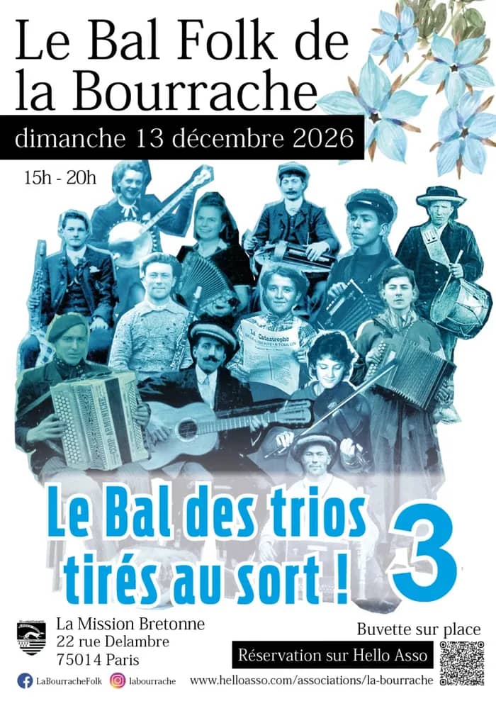 Illustration de l'événement : Le bal des Trio tirés au sort - 3ème édition